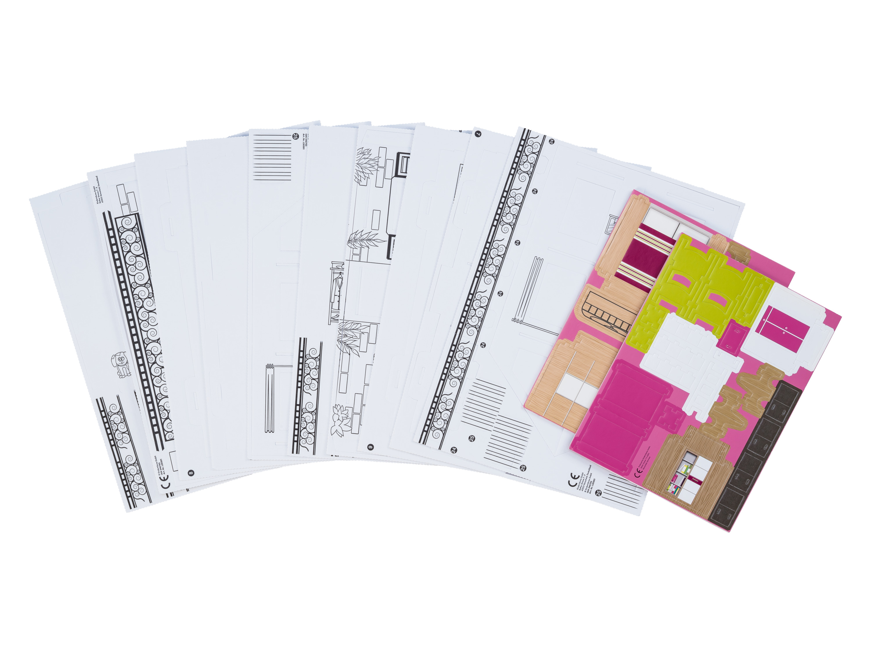 crelando Poppenhuis knutselset