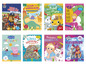 Paw Patrol puzzelboek, dinosaurus kleurboek, Peppa Pig puzzelboek en My Little Pony kleurboek.