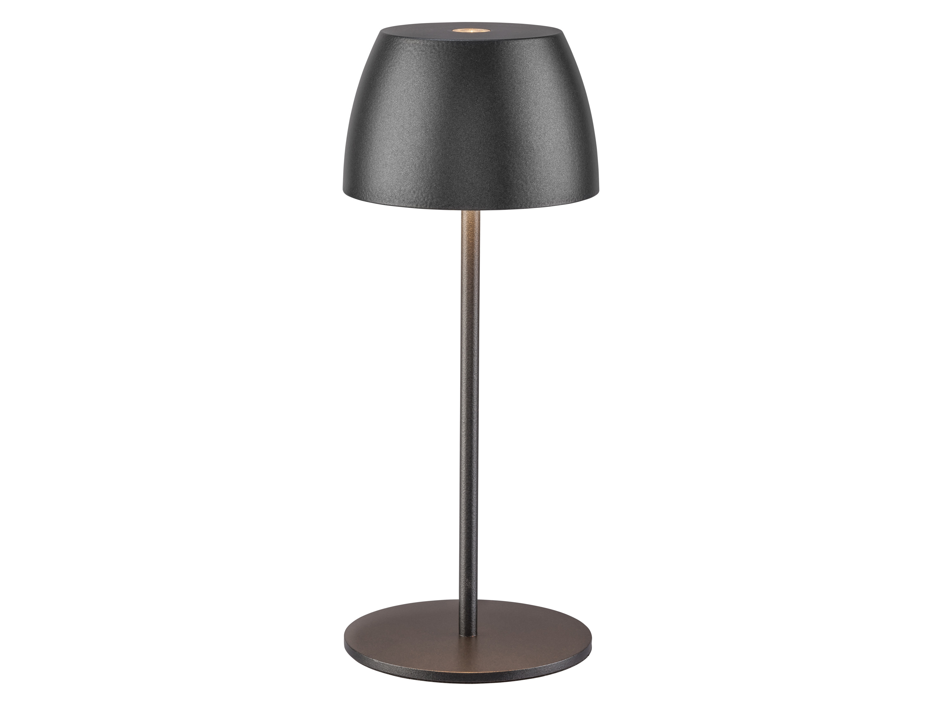 LIVARNO Oplaadbare tafellamp, 20 cm (antraciet)