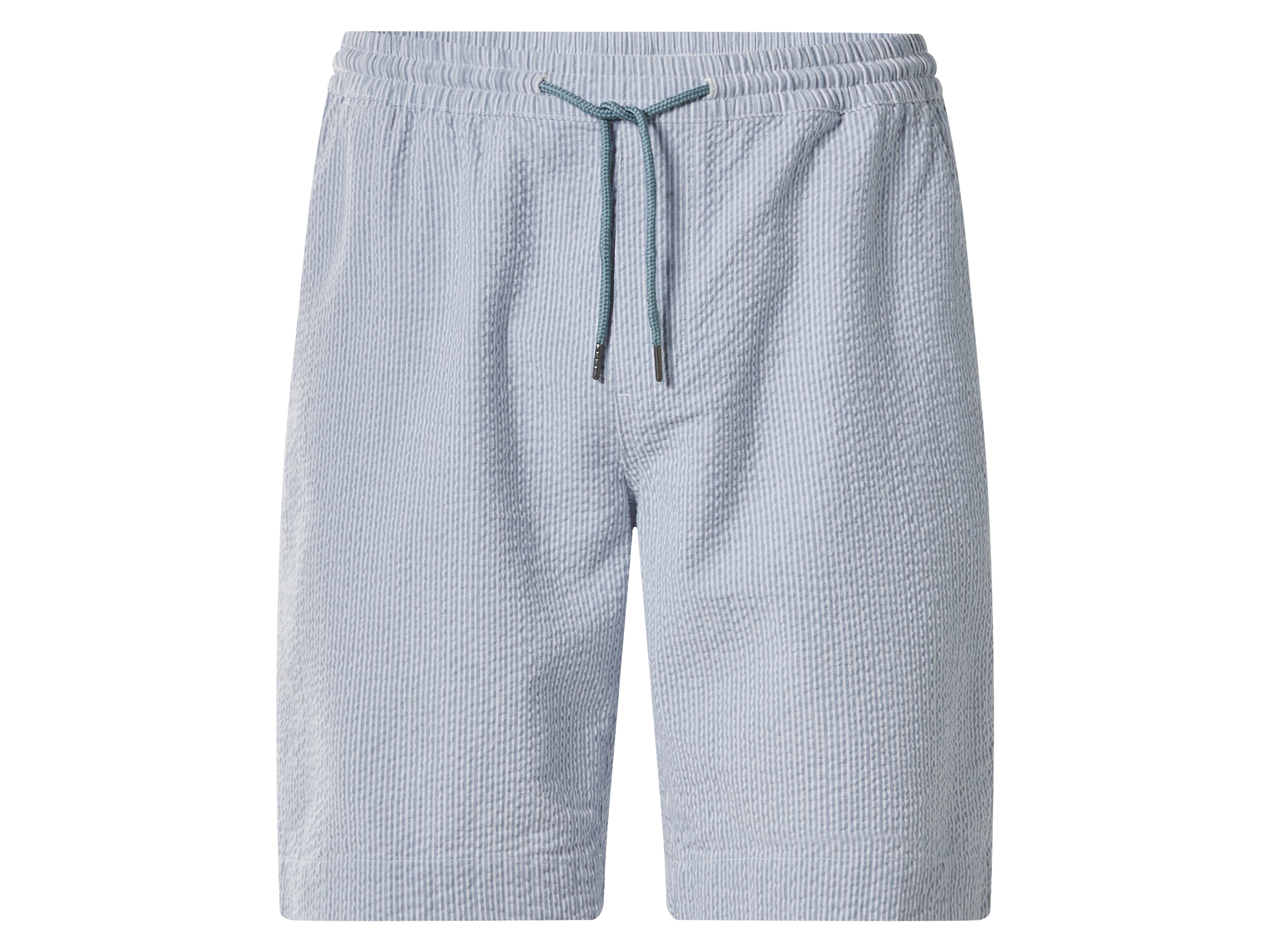 esmara Men Korte heren broek (Blauw/wit, L)