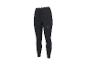 Zwarte sportlegging voor dames met hoge taille en verstelbaar trekkoord.