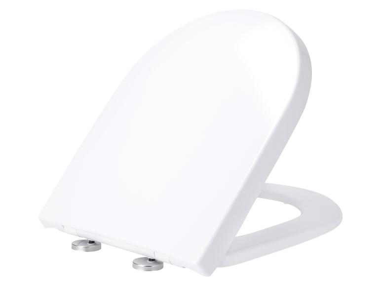Witte soft-close toiletzitting