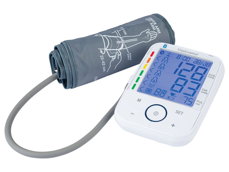 Ga naar volledige schermweergave: SANITAS Bovenarm-bloeddrukmeter SBM 67 met Bluetooth® - afbeelding 2