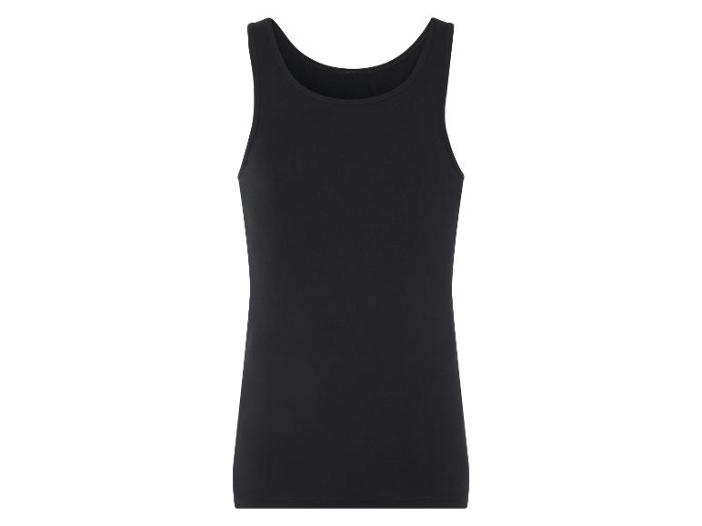 Eenvoudig zwart tanktop.