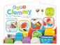 Clementoni Soft Clemmy blokken en een activiteitsemmer voor baby's.