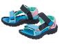 Kindersandalen, blauw en turquoise