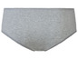 Grijze katoenen onderbroek met kant.