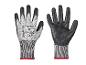 PARKSIDE zwarte en grijze werkhandschoenen met veiligheidsmarkeringen