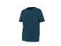 Donkergroenblauw heren T-shirt met korte mouwen