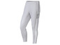 Grijze joggingbroek met witte strepen van Adidas.
