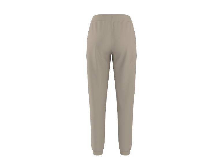 Beige joggingbroek, achteraanzicht