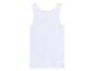 Witte, basic tanktop.