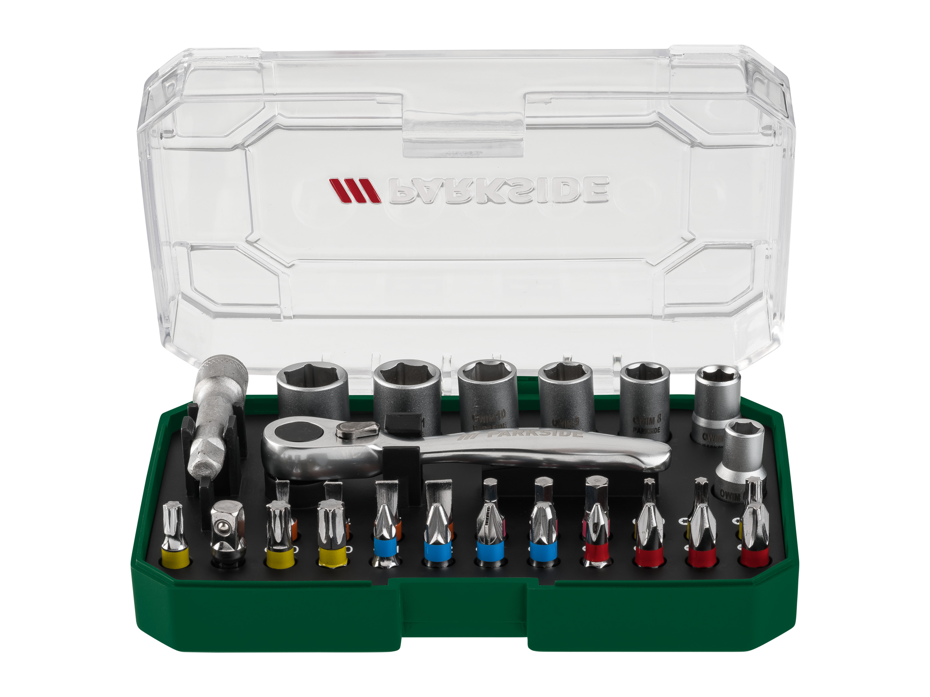 PARKSIDE Ratel-bitset, bitset of bit- en dopsleutelset