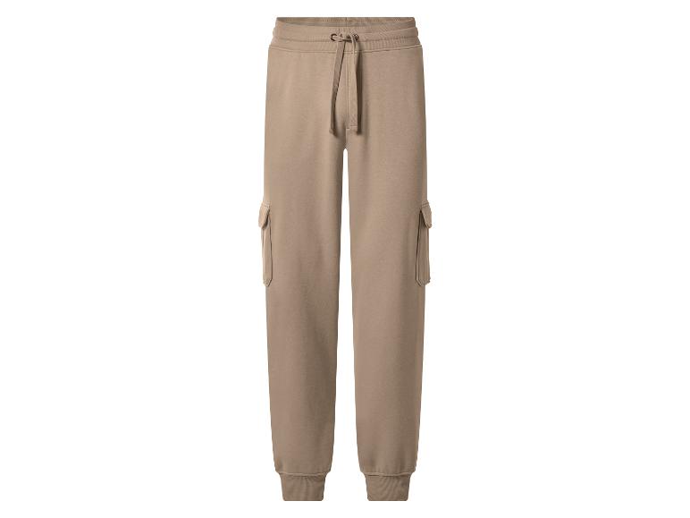 Beige joggingbroek met zakken