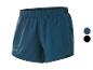 Blauwe sportshorts met elastische tailleband en logo
