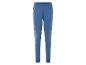 Blauwe, comfortabele joggingbroek.