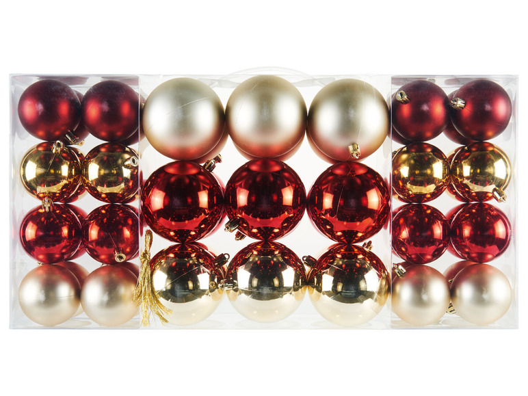 Ga naar volledige schermweergave: LIVARNO home Kerstballen 50 stuks - afbeelding 2