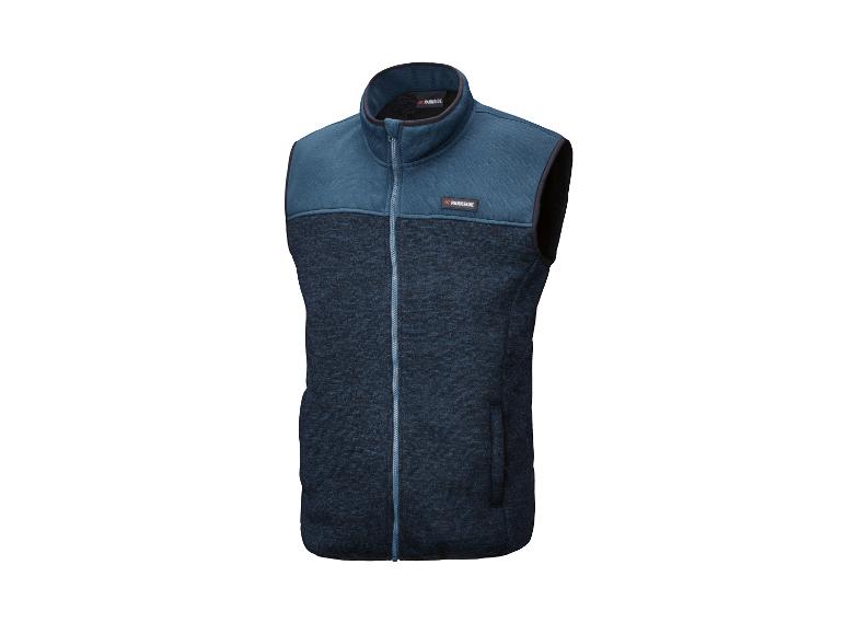 PARKISDE heren fleecevest in blauw