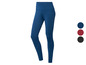 Blauwe sportlegging voor dames.