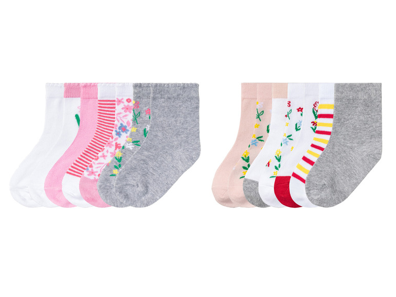 Ga naar volledige schermweergave: lupilu® 7 paar peuters sokken - afbeelding 1