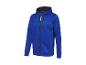 Jack Wolfskin blauwe heren hoodie met capuchon.