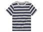 Een gestreept Lupilu t-shirt voor kinderen.