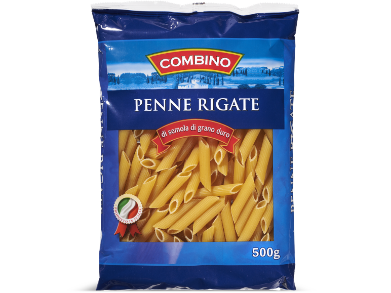 Combino Penne Rigate pasta, verpakking van 500g