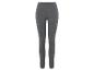 Donkergrijze leggings.