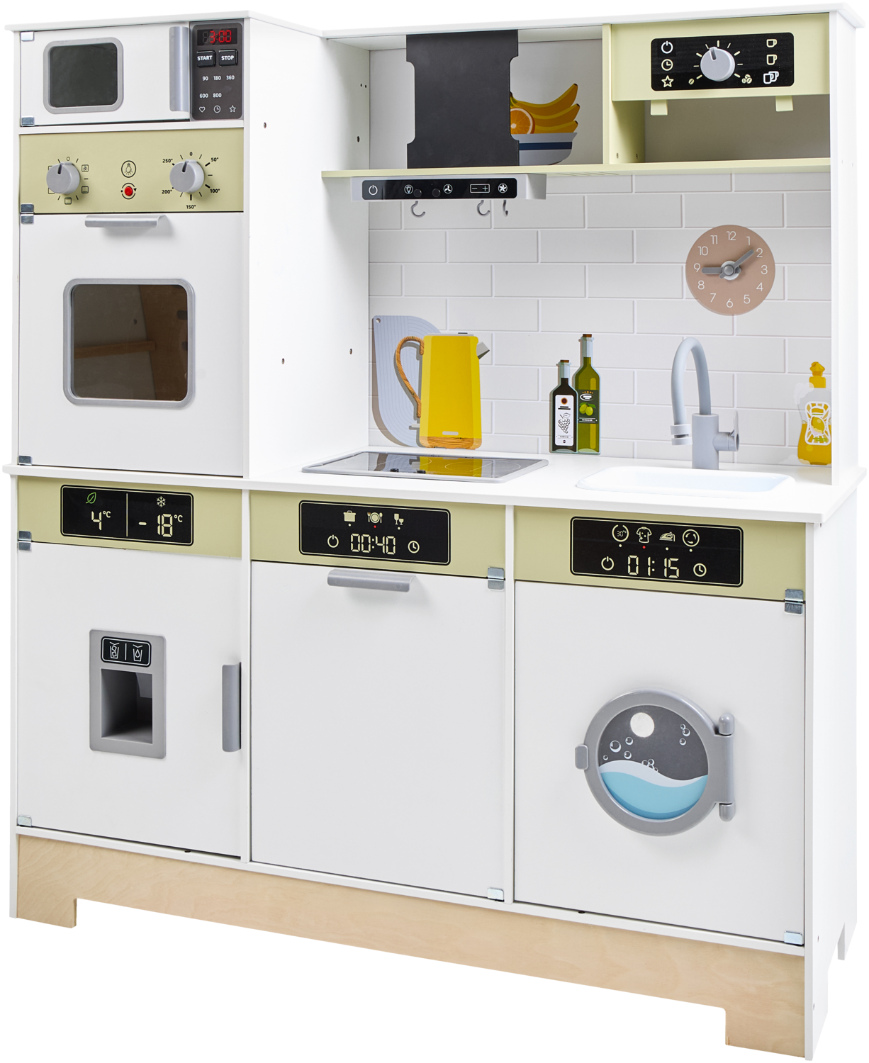 LUPILU Houten speelgoed keuken Deluxe, met accessoires