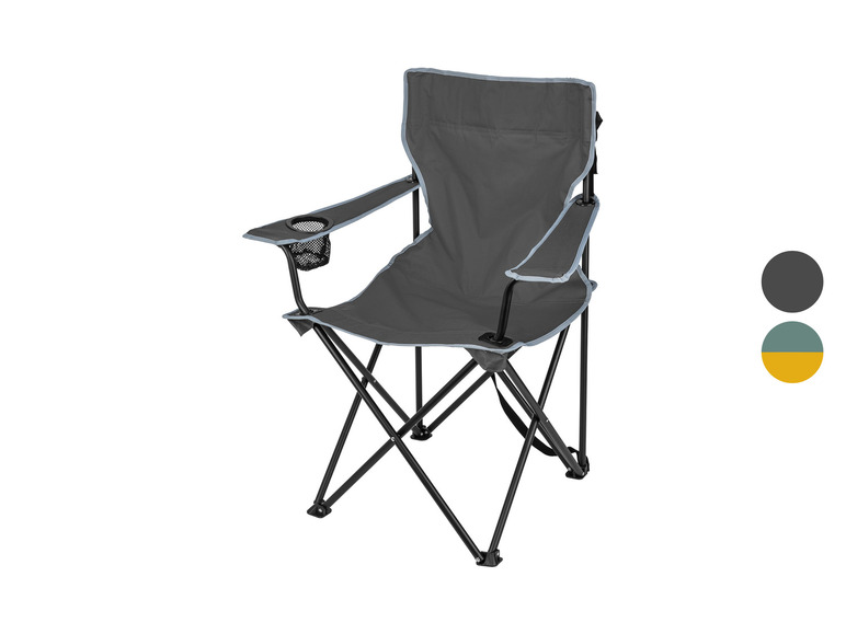 Rocktrail Opvouwbare campingstoel (Turquoise-geel)