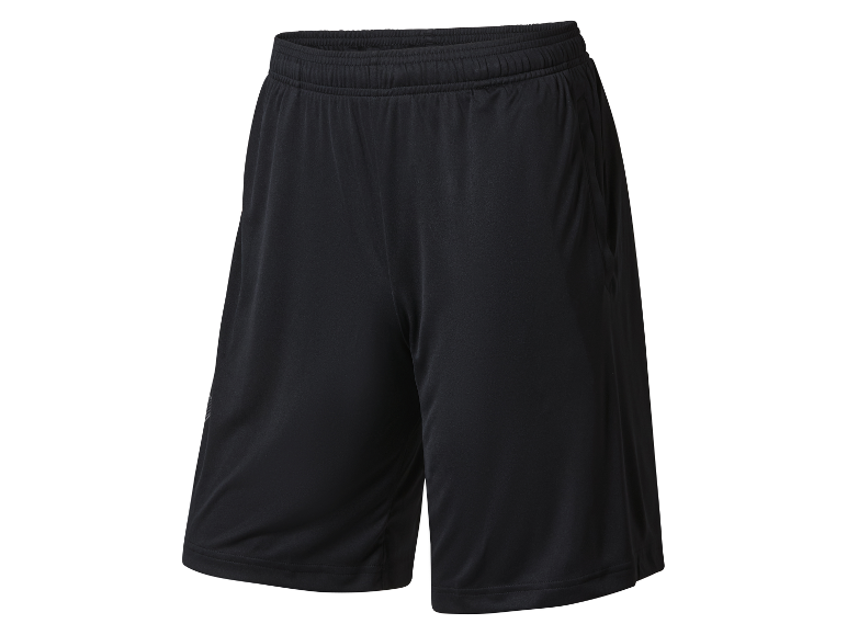 Zwarte sport shorts.
