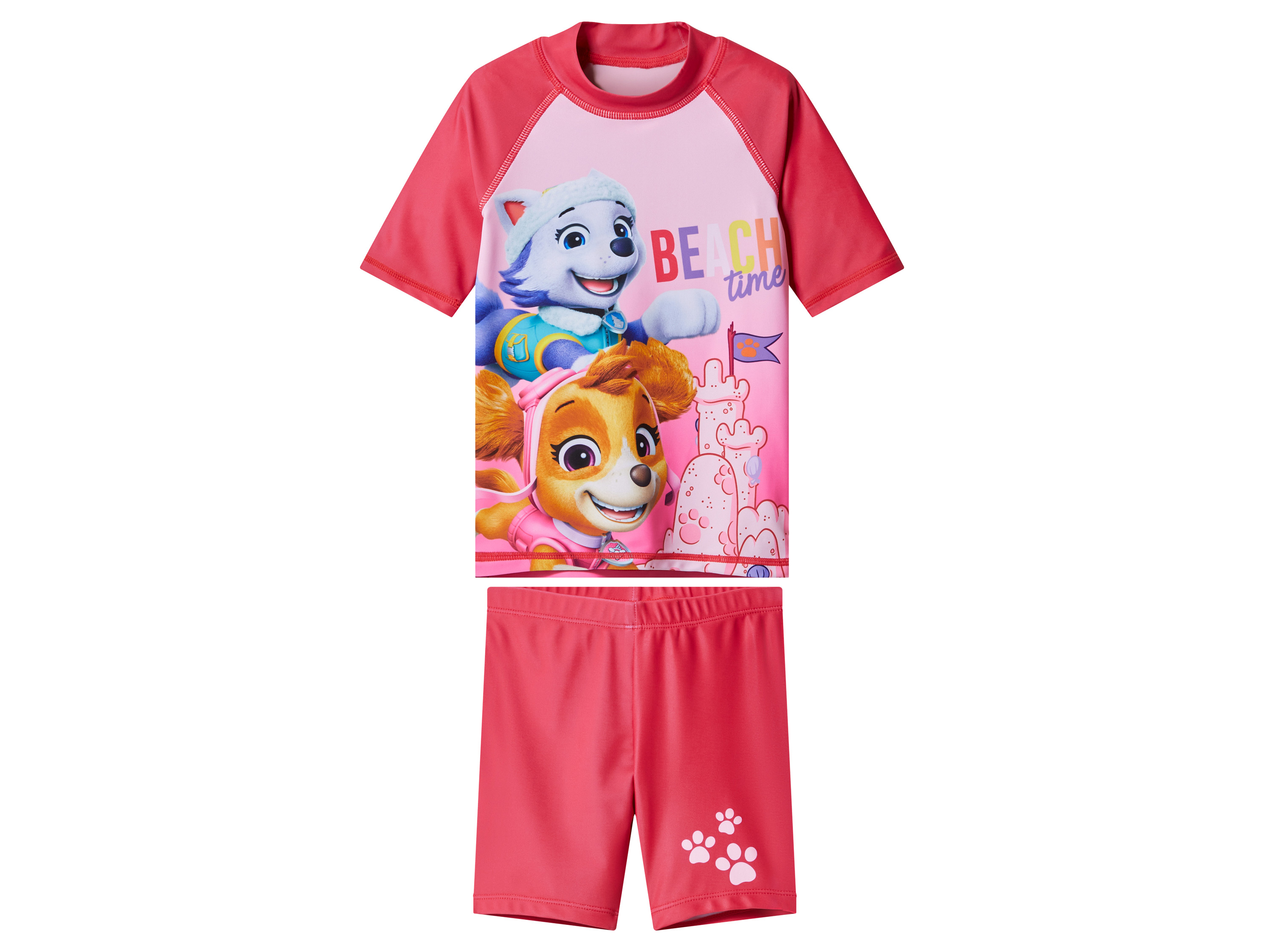 Kinder UV-zwemset 2-delig UV50+ (Paw Patrol, 110/116) afbeelding