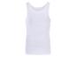 Witte, basic tanktop.