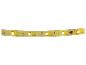 LED-stripverlichting met warm- en koudwitte diodes, 24V stroomingang en GND-aansluitingen.
