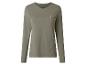 Dames T-shirt met lange mouwen en paddenstoelprint