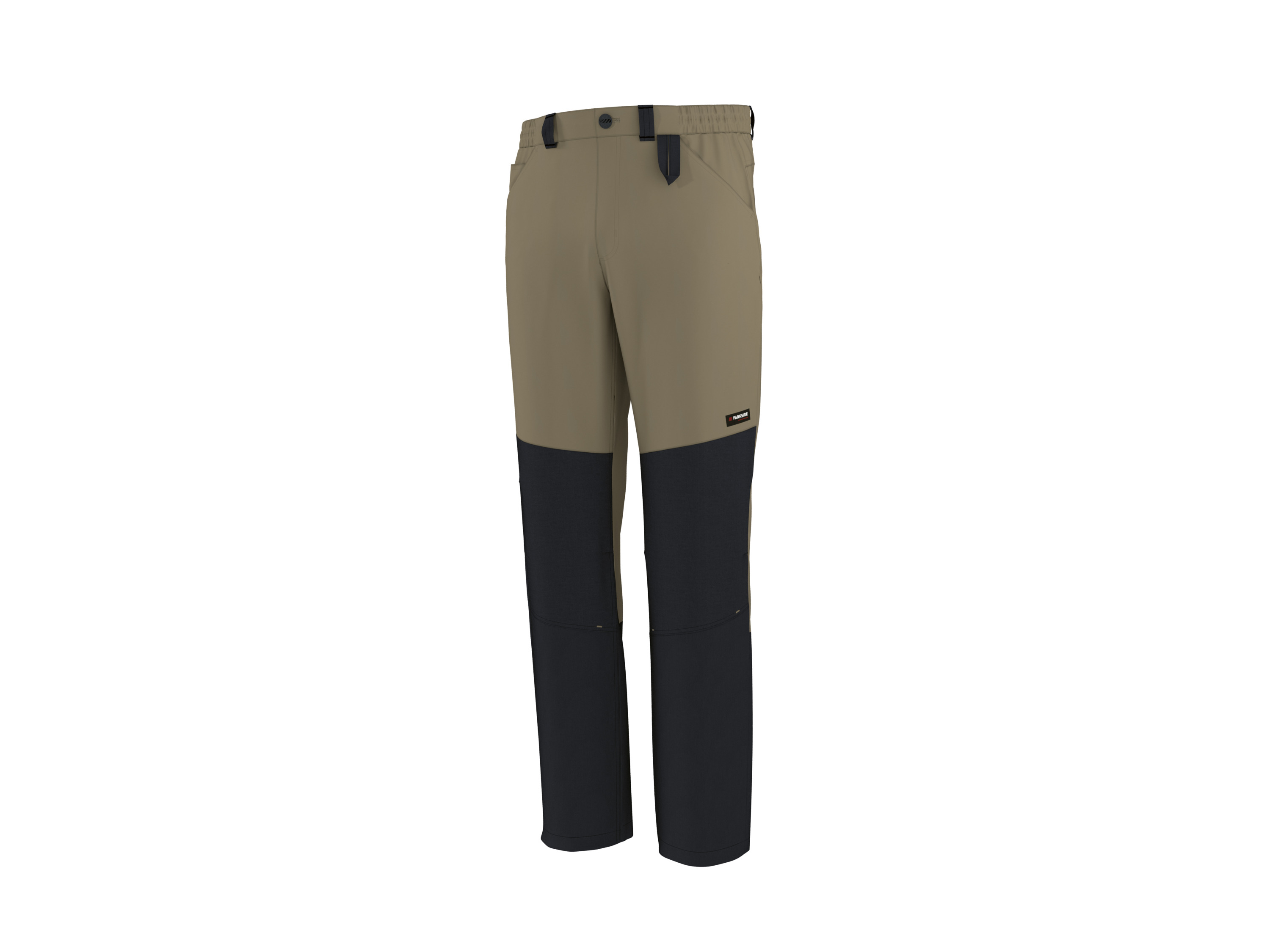 PARKSIDE PERFORMANCE Heren werkbroek - met CORDURA-knieversteviging (Beige, 48)
