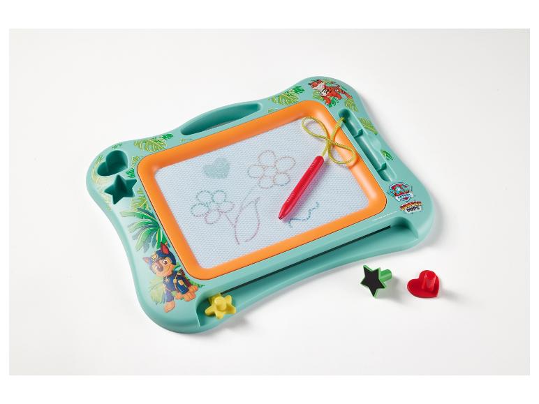 Paw Patrol Jungle Pups magnetisch tekenbord met stift en sjablonen.