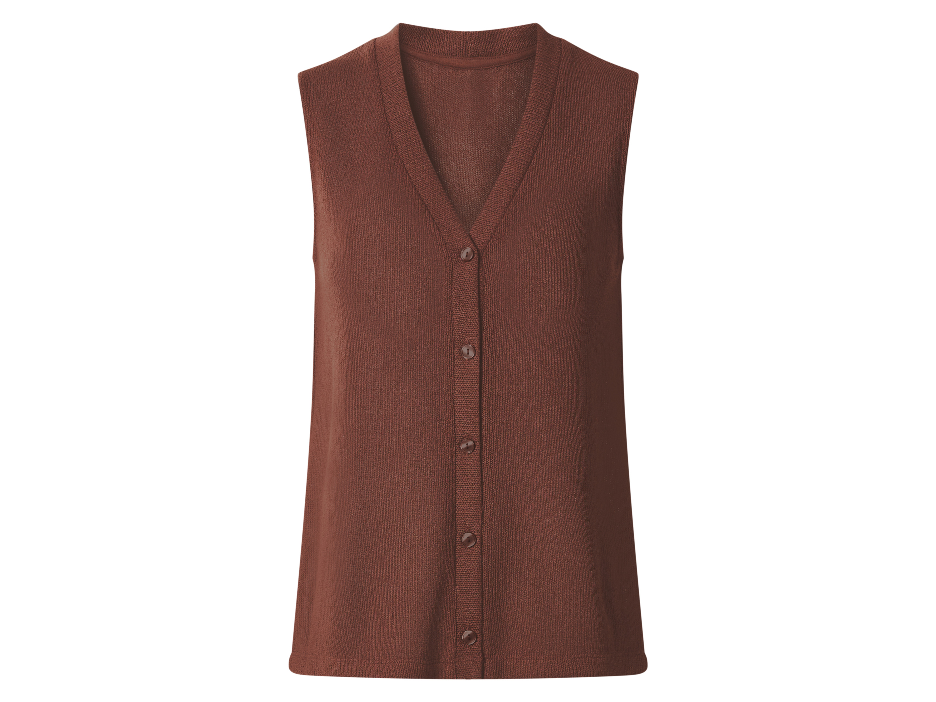 ESMARA Dames fijngebreide top (Bruin, S (36/38))
