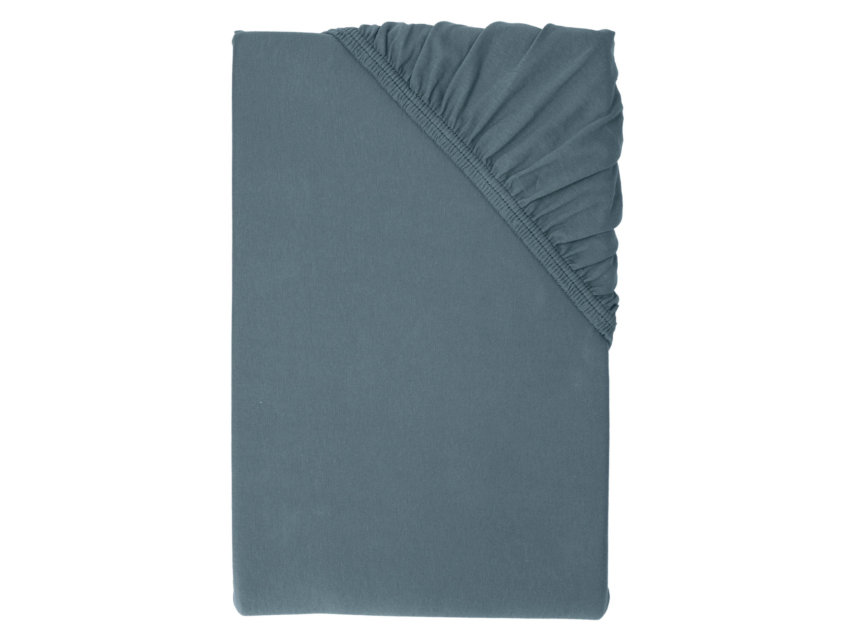 LIVARNO Jersey hoeslaken 90-100 x 200 cm (Marineblauw)