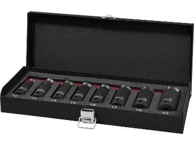 PARKSIDE PERFORMANCE® Krachtdoppenset, 1/2", 8-delig
