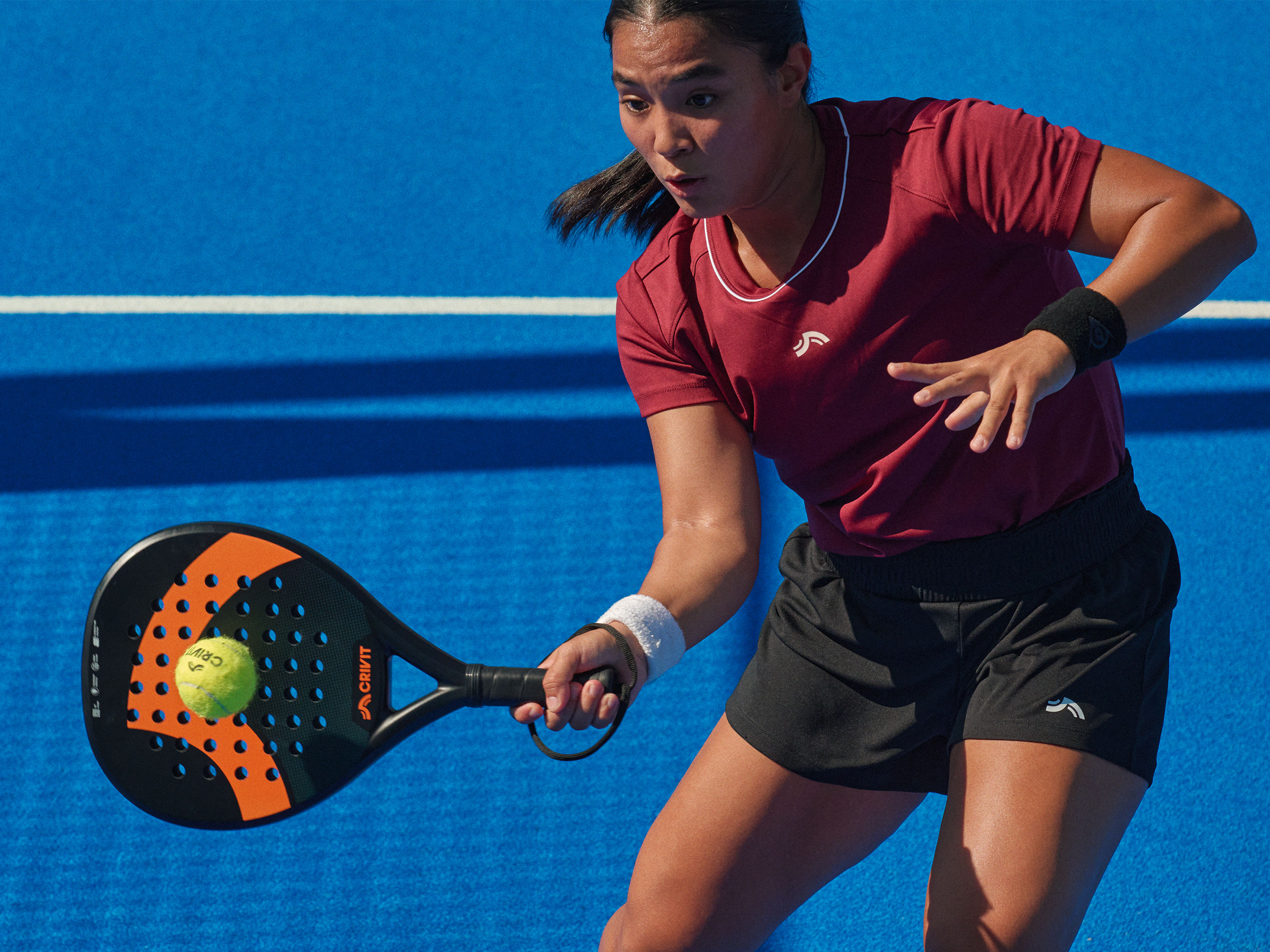 CRIVIT Padelracket 3K Carbon Pro - 6