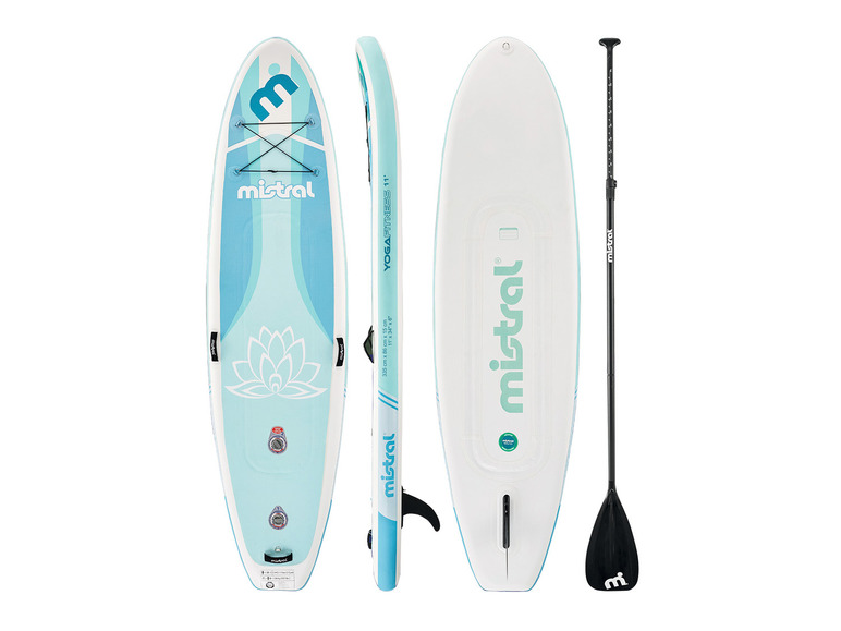 Mistral Yoga 11' SUP board met dubbelkamersysteem 335 cm max 180KG