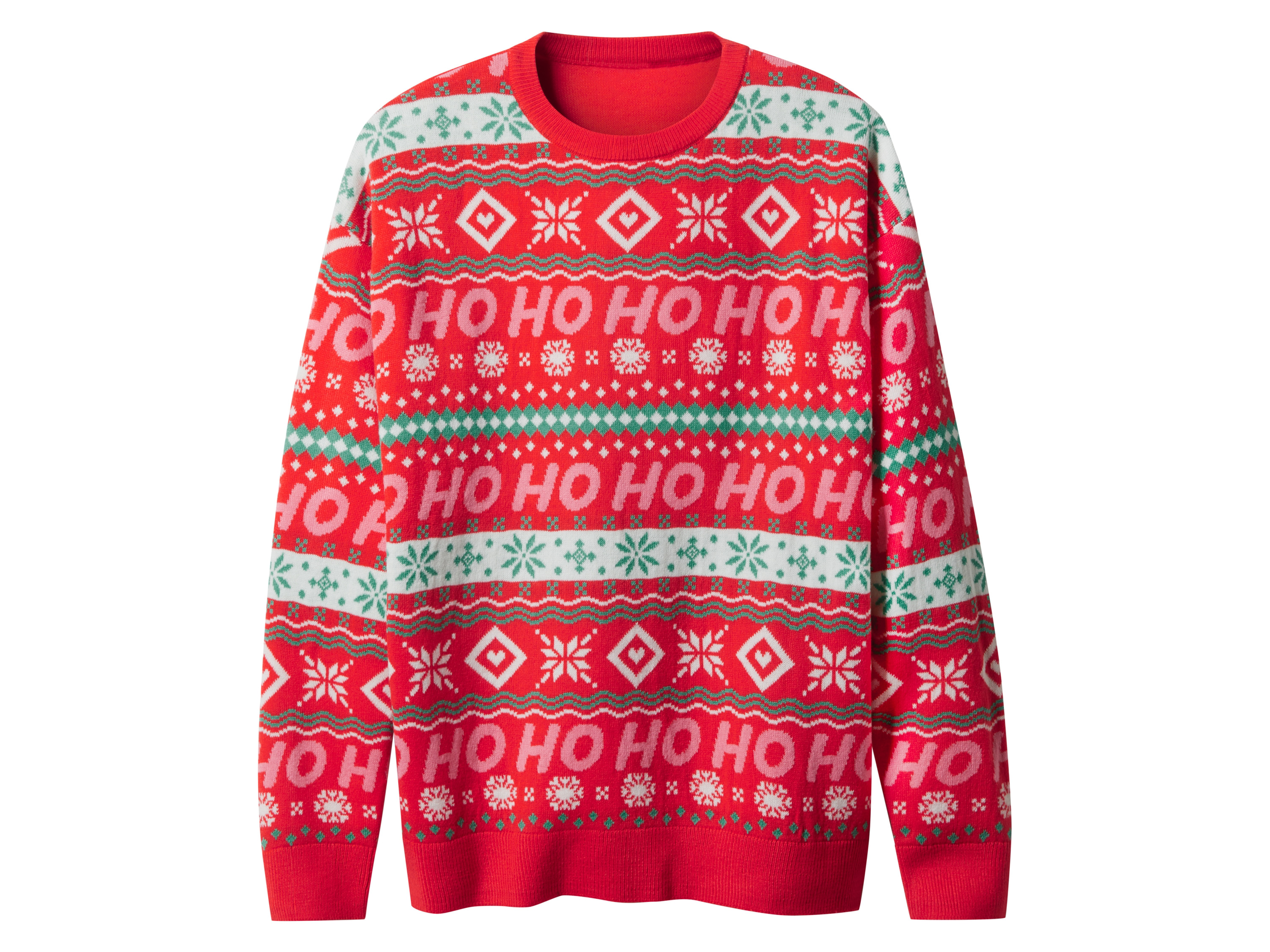 esmara Dames kersttrui (Rood, XL (48/50)) afbeelding