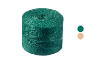 Groene rol jutetouw met kleurmonsters