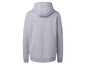 Een grijze hoodie met lange mouwen.