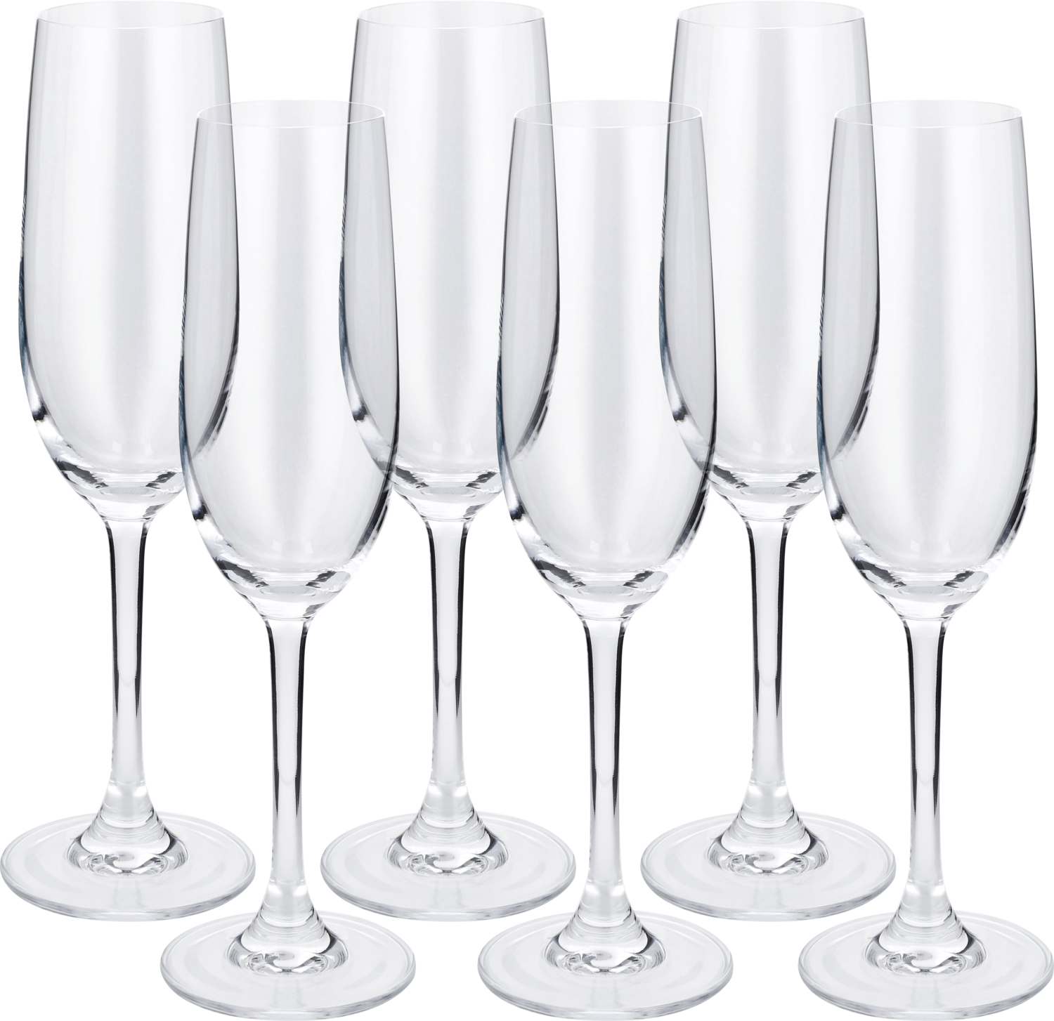 SILVERCREST Champagneglazen, 6-delig