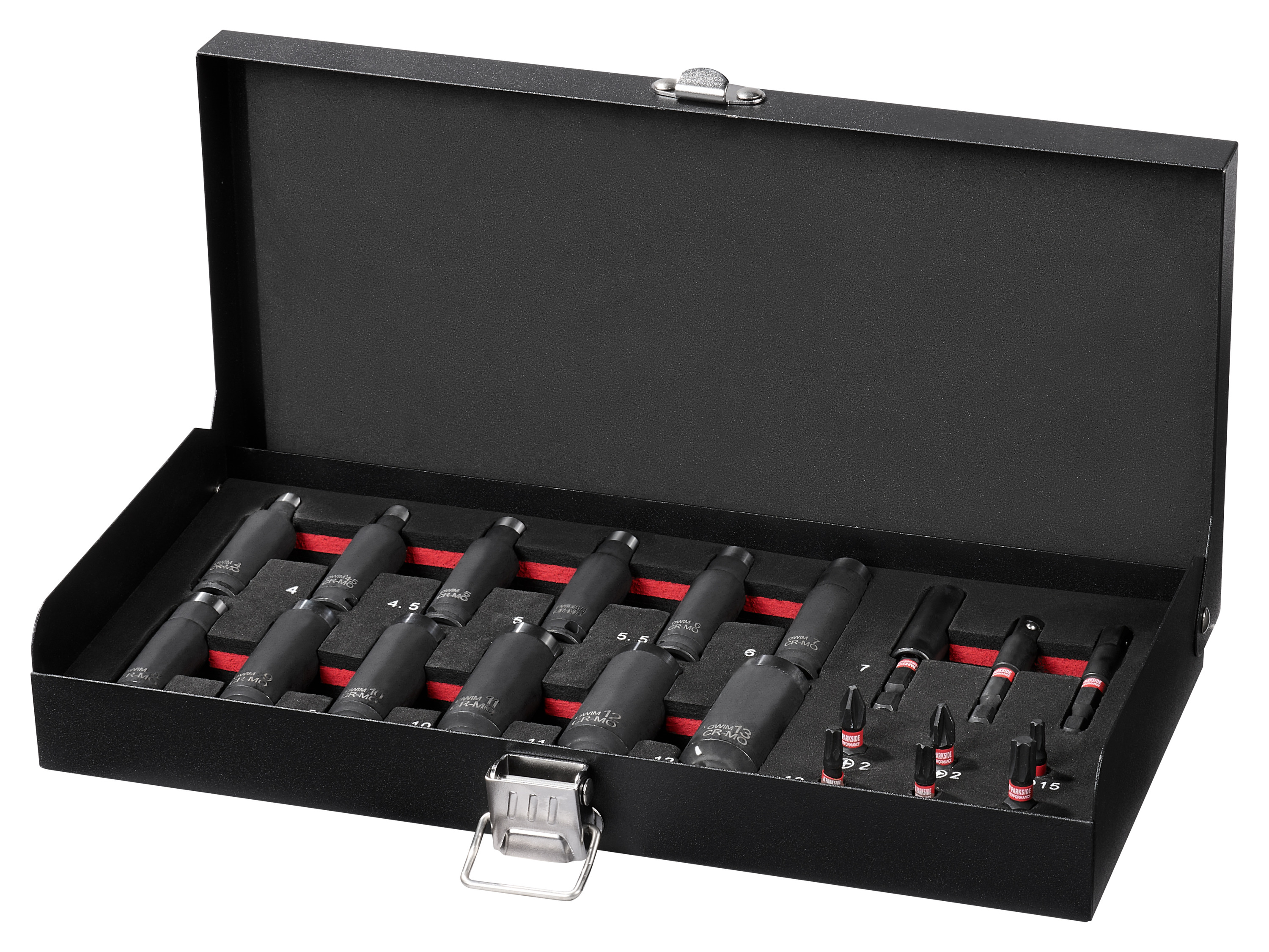 PARKSIDE PERFORMANCE Bit- en krachtdoppenset 1/4"