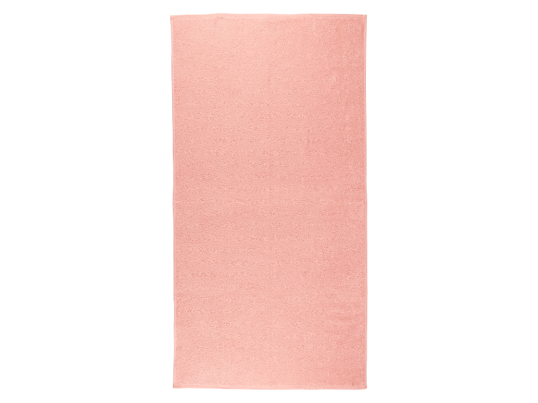 Lichtroze badhanddoek.