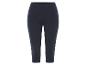 Donkerblauwe ¾ leggings.
