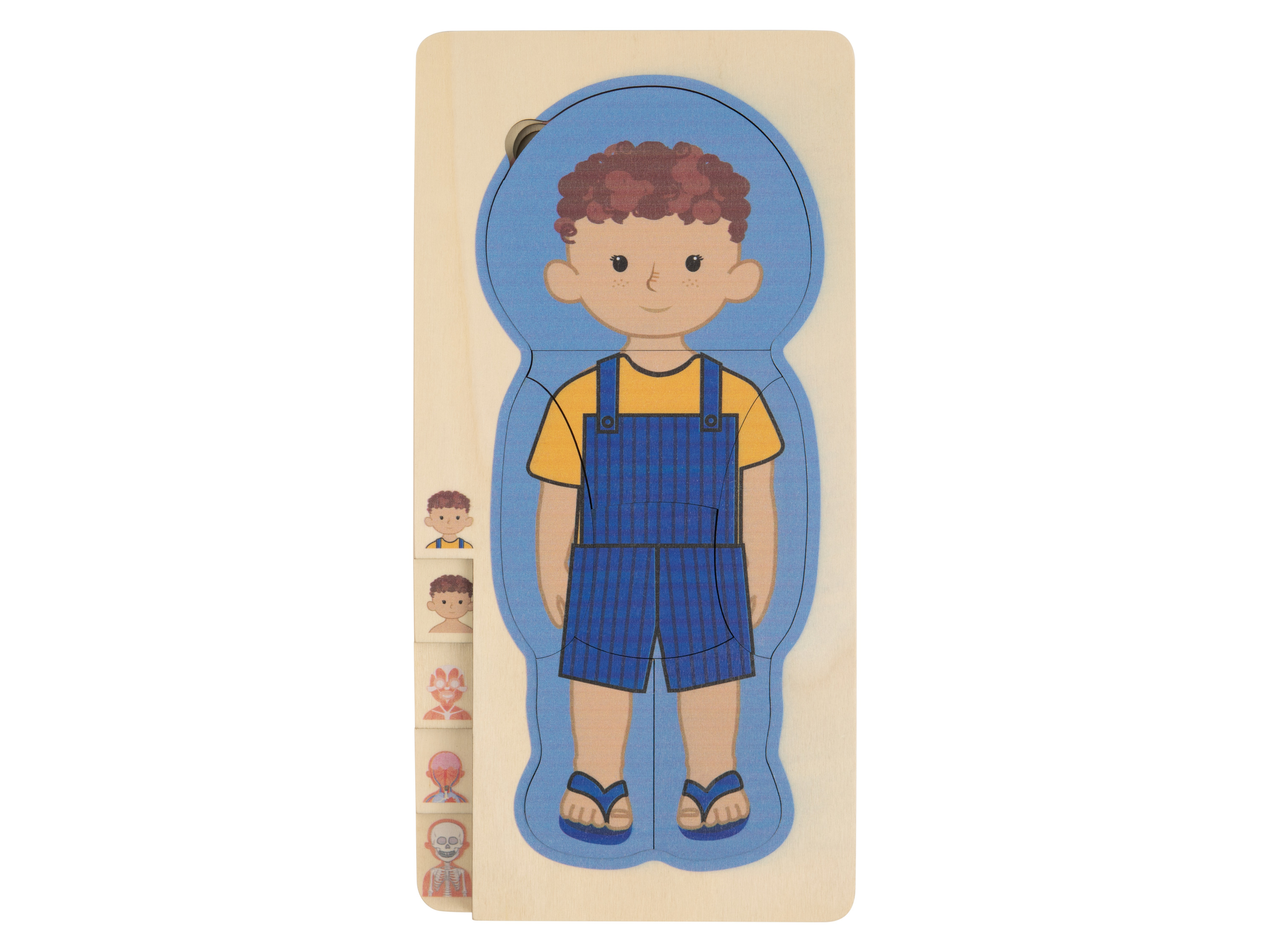 LUPILU Houten puzzel (Legpuzzel 'Jongen')